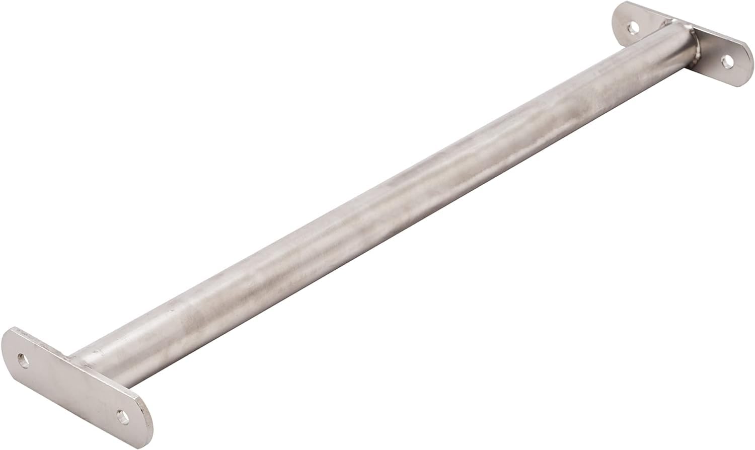TRIBECCO® Barre de traction barre de gymnastique barre de gymnastique barre métallique (acier inoxydable, 115 cm)