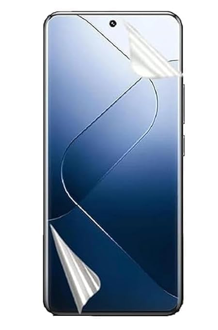 Image of AACL Matte Screen Protector for Xiaomi 14 Pro 5G Membrane Case Friendly Full Edge to Edge Screen Coverage & Installation Kit-(Pack of 1)