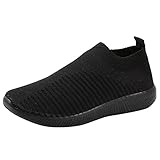 Sunnyuk Laufschuhe Damen Turnschuhe, Atmungsaktiv, Leichte, rutschfest Sportschuhe Turnschuhe Flach Bequem Sport Joggingschuhe Fitnessschuhe Outdoor Fashion Casual Hallenschuhe Damenschuhe