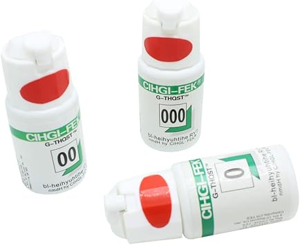 3pcs Dental Gingival Retraction Cord Gum Line 2m Size 0, 00, 000