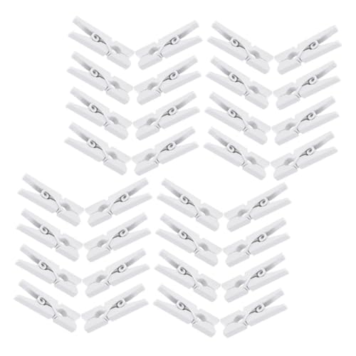 RORPOIR 400個入りミニ木製 小型白木製ペグ 写真やメモの掲示に 手工芸や装