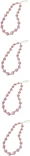 UKCOCO 4 Pçs Cadeia De Celular Câmera Pulseira Pulseira Cordão Pérola Decoração Pérola Alças Para Celular Pingente De Telefone Contas Pingente De Telefone Pérola Cinta De Telefone
