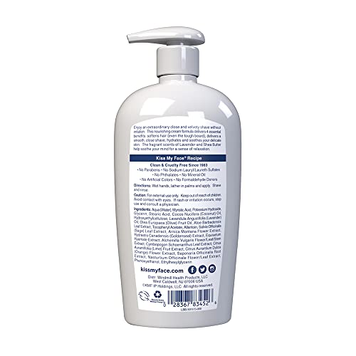 Kiss My Face Moisture Shave Cream