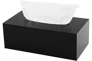 PITBVO Acrylic Tissue Box Holder - The Epitome of Sophistication for Your Tissue Storage Needs