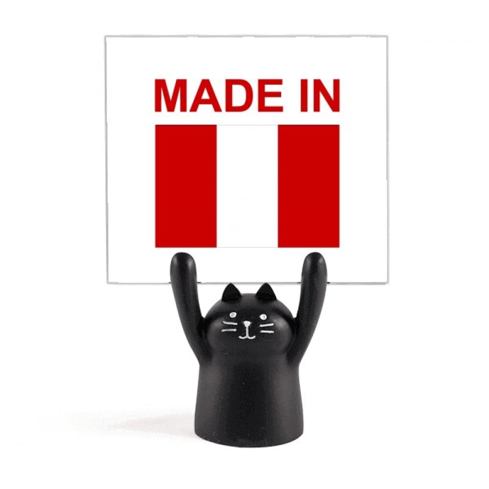 Ne perdez plus vos notes grâce au memo holder chat noir de bureau - 4
