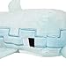 JINX Minecraft Adventure Dolphin Plush Stuffed Toy, Light Blue, 13.75