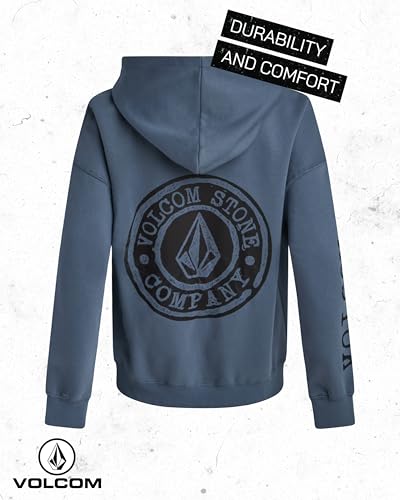 Image of Volcom Boys Hoodie - Long Sleeve Pullover Graphic Hoodie Sweatshirt - Warm Casual Hoodies for Boys (8-20)