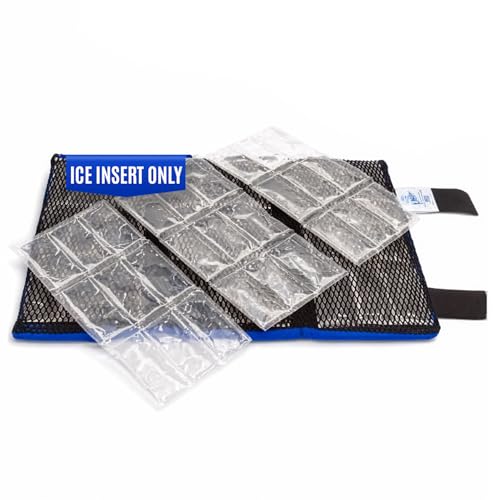 Pro Ice PI-301 Ice Pack Inserts Only - Reusable Ice Packs for Injuries - Ice Packs Insert Set for Wrist & Hand Cold Therapy Wrap