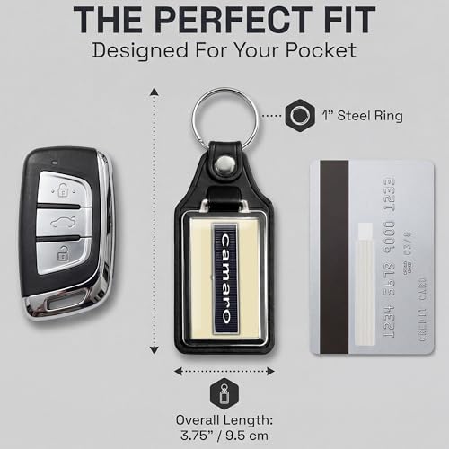 Image of Brotherhood Car Key Chain for Camaro - Classic Models Keychain