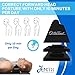 Zenith Cervical Traction Orthotic Chiropractic Neck Corrector 3-in-1 Device for Stretching Forward Head Posture Physical Therapy & Pain Relief
