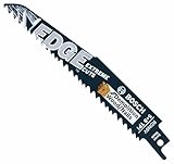 Bosch RDN6V 5 pc. 6 in. 5/8 TPI Edge Reciprocating Saw Blades for Wood/Nail Demolition