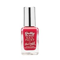Barry M Gelly Hi Shine Nail Paint, Pomegranate, 10ml