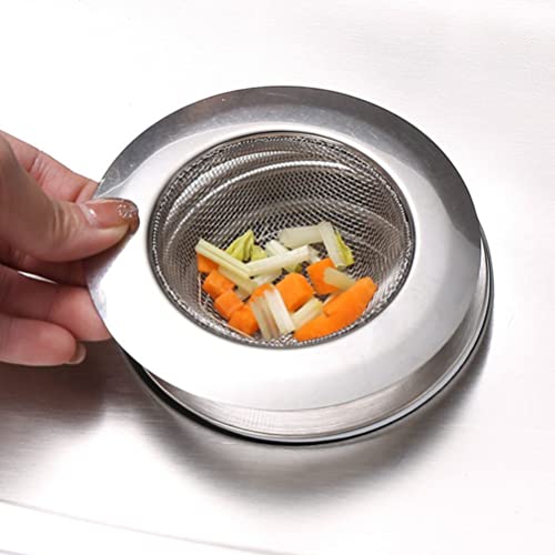 Colador para fregadero de cocina de acero inoxidable miniatura 2