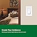 Lutron Diva LED+ Dimmer Switch for Dimmable LED, Halogen and Incandescent Bulbs, 150 Watt, Single-Pole or 3-Way, DVCL-153P-WH-3, White, 3 Pack