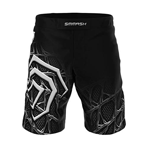 SMMASH Short D'entraînement pour Homme MMA Boxe Sport Gym Fitness Homme Short De Sport - Image 6