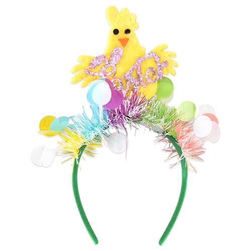Easter Headbands - Easter Headbands for Women - Easter Plush Chickens Headband for Easter Women Costume Accessories - Easter Party Decorations