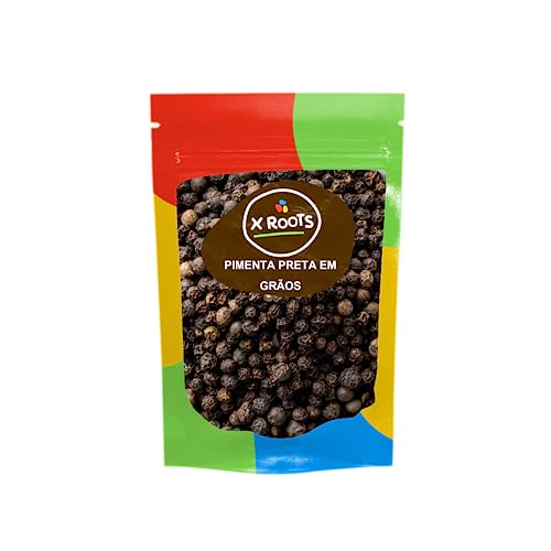 Pimenta Preta em Grãos Importada 500gr - X Roots