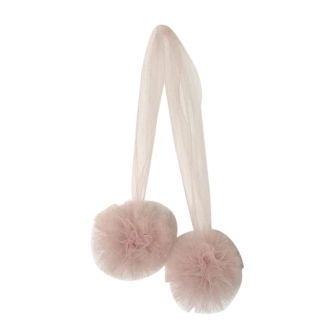 Lcarege Tent Chiffon Balls Hanging Mosquito Net Decorative Balls Canopy Nursery Room Ornament