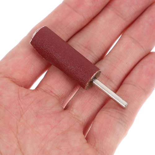 iplusmile Schleiftrommel Set 5 Stück Zylindrische Schleifstäbe Mit Gummigriff Für Präzises Schleifen Und Polieren Von Holz Metall Kunststoff Zubehör Für Rotationswerkzeuge