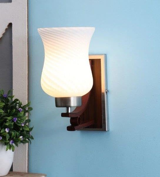 Image of ELIANTE by Jainsons Lights | Yellow Glass Wall Sconces - S-29-1W | 3 Years Warranty | Free - LED LAMP | Multi Glass Light Fixture | for Living Room, Bedroom, Hallway | E27 Holder | 3 Year Warranty