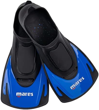 Mares Hermes – Pinne corte versatili unisex per nuoto e immersione, pinne piscina leggere e confortevoli con scarpetta aperta