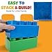 Liberty Imports 24 PCS Giant Building Blocks Starter Set for Toddlers, Plastic Large Building Blocks for Kids Creative Play, Big Stacking Bricks for Children, Kids (Primary Colors)