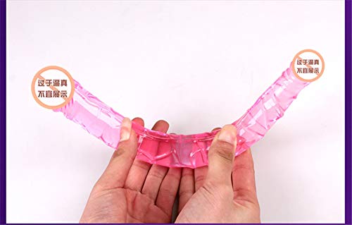 Double glans godes BaronHong flexible et réaliste taille L - 2