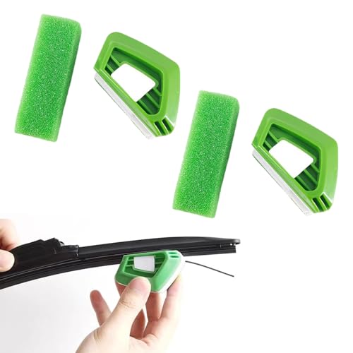2 piezas limpiaparabrisas cortador, esponja para coche, recortadora de limpiaparabrisas, reparación de limpiaparabrisas, esponjas para reparación de coches
