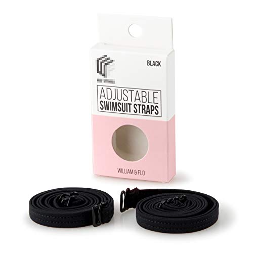 W&F APPAREL 2 Adjustable Spare Swimsuit Straps Replacement/Bathing Suit Strap3