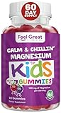 Feel Great Kids Calm Magnesium Gummies - Magnesium Supplement for Children - Magnesium Citrate Gummies - 60 Count