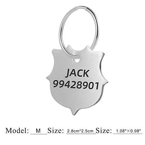 BKDZ Ultimo Modello Medaglietta Identificativa per...