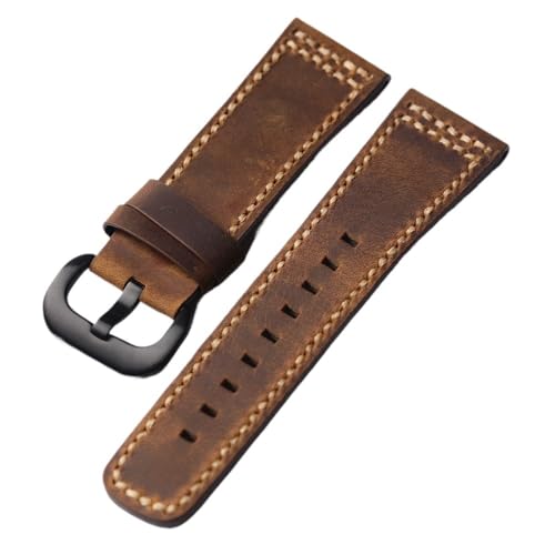 Bracelet de montre en cuir de vachette vintage parfait pour le quotidien