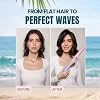 The Beachwaver Co. B1.25 Rotating Curling Iron - Pink Sunset | Automatic 1 1/4-Inch Ceramic Curling Iron - Larger Barrel Size for Medium-to-Long Hair! | Auto-Shut Off, Travel-Friendly, Dual Voltage