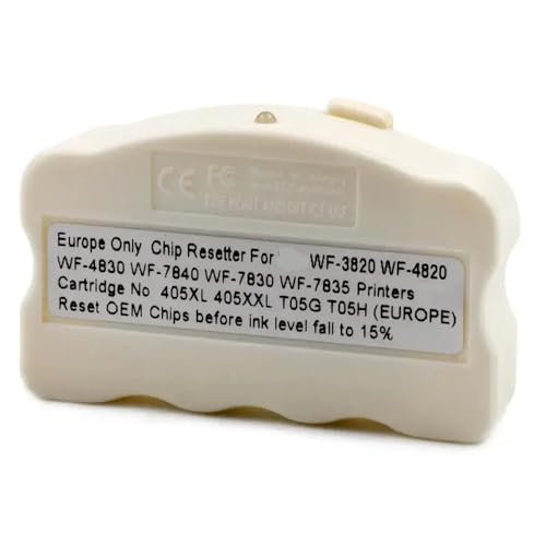 Reiniciador de chips para cartuchos Epson 405XL en impresoras Workforce WF-3820DWF y WF-4820DWF