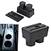 AULPHIKE Compatible with Toyota Avanza Rush Armrest Center Console Organizer Armrests Double Layer Storage Space with Cup Holder and Fast Charging Connector