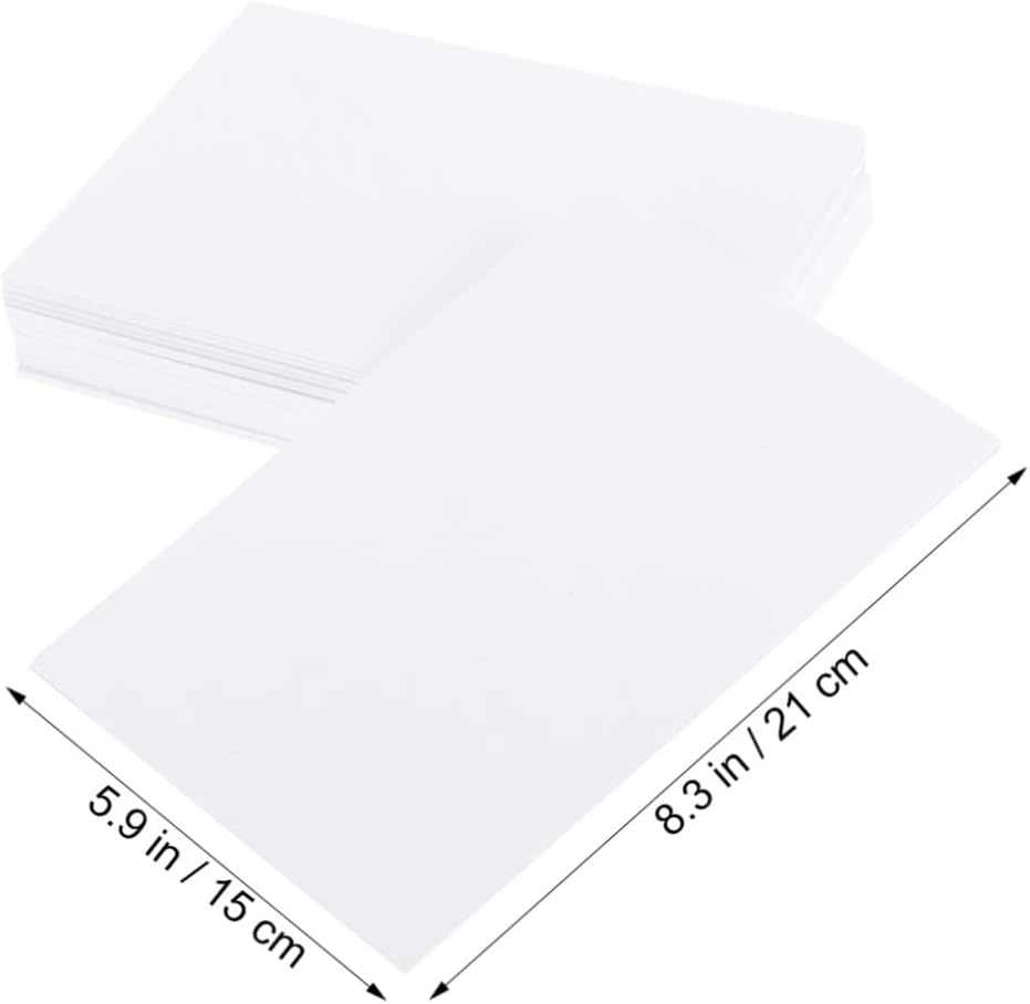 HAPINARY 120sheets Watercolor Paper Boys and Girls Bristol Paper Deckled Edge Acid Recycled for Painting Sketching