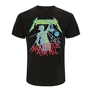 Générique Metallica and Justice for All (Original)_Men_BL_TS: S T-Shirt, Noir (Black Black), Small Homme – Image 3