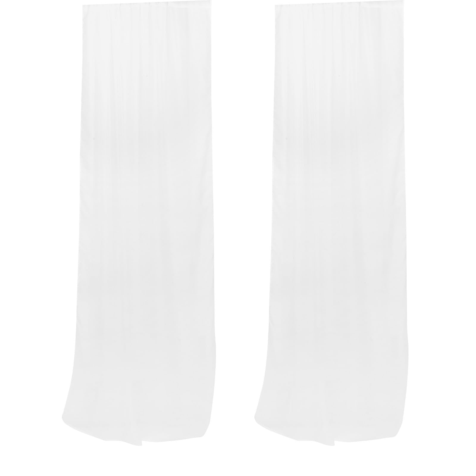 Cortinas transparentes fáciles de quitar LALAFINA para regular la luz natural en tu estudio