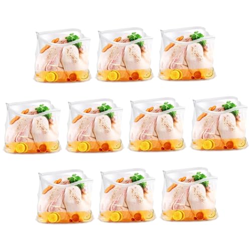 Bolsas retráctiles para pavo de 22x26 con doble cremallera para equipo de procesamiento de pollo 3