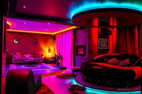 Image of Auslese SP621E Pixel LED Strip Kit 5M WS2812B Addressable RGB Bluetooth Controller Music Sync DIY Gaming TV Backlight Smart Home Lighting