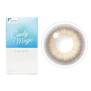 【公式ストア限定】candymagic 1month キャンディーマジック ワンマンス【1枚入り】 DIA:14.5mm 【度あり/度なし】