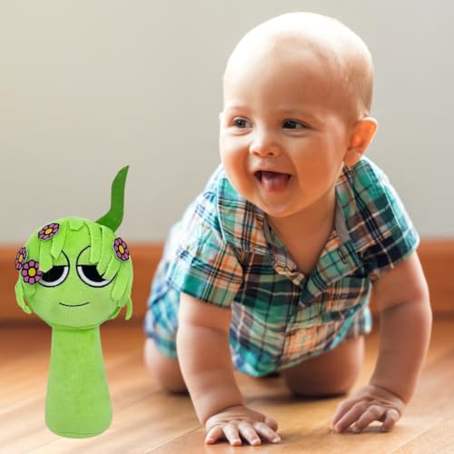 Image of Green Sprunki Plush Toys