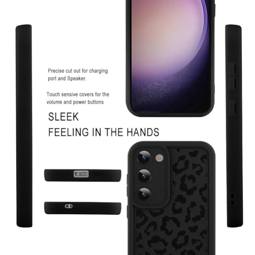 Image of Compatible with Samsung Galaxy S23 Case, Black