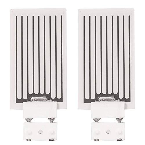 Conjunto de 2 placas de cerámica de repuesto para generador de ozono profesional de 3000 a 7000 mg/h - Generador de ozono con temporizador ajustable de 3,5 a 7 g/h