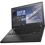 Lenovo ThinkPad X260 Laptop | 12.5' 1920x1080 FHD | Core i5-6300U - 256GB SSD Hard Drive - 8GB RAM | 2 cores @ 3 GHz Win 10 Pro Black (Renewed)
