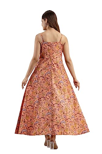 Image of DMP FASHION Women's Cottion Printed Classic Trendy Fashion Dress