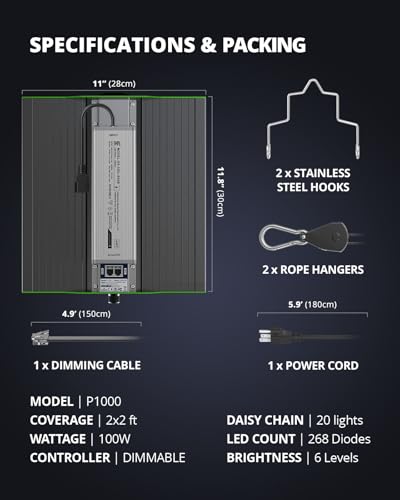 VIPARSPECTRA P1000 LED Grow Light