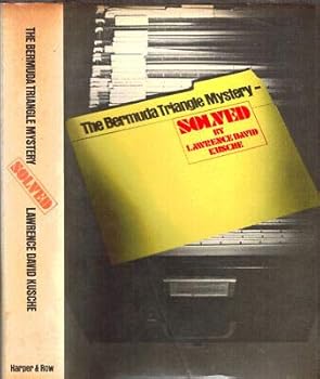 Hardcover 1975 BERMUDA TRIANGLE MYSTERY SOLVED BY LAWRENCE DAVID KUSCHE W/DUST JACKET 1ST Book