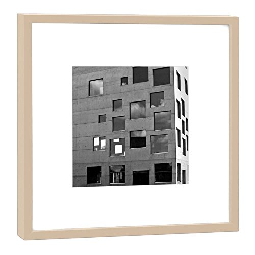 Photographie Zeche Zollverein grand format carré 52x52 cadre beige