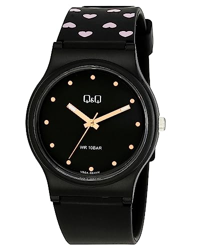 Q&Q Analog Black Dial Unisexs Watch-V06A-004VY (B0BNNJJP32) Amazon Price History, Amazon Price Tracker